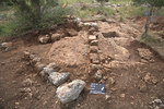 Rock-hewn installation, looking southeast.