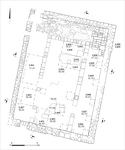 The synagogue, plan.