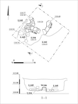 Plan and section.
