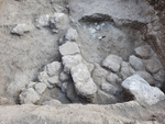 The excavation, looking east.